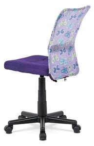 Dětská otočná židle KA-2325 PUR fialová