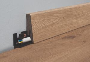 Lišta soklová Naturel hnědá, MDF, délka 260 cm, L58C8472
