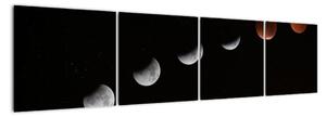 Fáze měsíce - obraz (160x40cm)