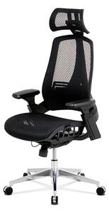 Kancelářská židle s lankovým mechanismem v černé barvě KA-A189 BK