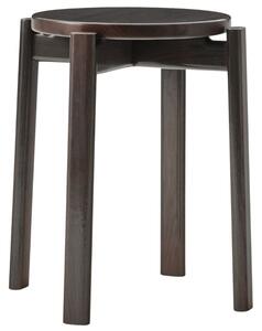 Hnědá masivní dubová stolička MENU PASSAGE 47 cm