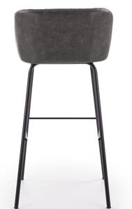 Halmar Barová židle H-92, tmavě šedá