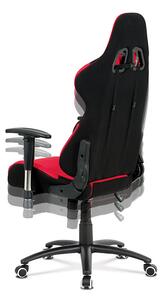 Kancelářská židle červená KA-F01 RED