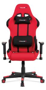 Kancelářská židle ERACER KA-F05 RED látka červená a černá