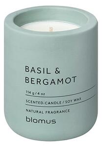 Vonná sojová svíčka doba hoření 24 h Fraga: Basil & Bergamot – Blomus