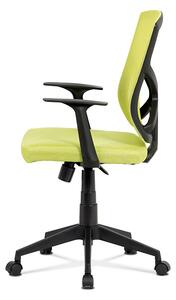 Kancelářská židle v zelené barvě látka MESH KA-H102 GRN