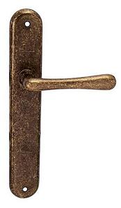 Dveřní kování MP Elegant (OBA - Antik bronz), klika-klika, Otvor pro obyčejný klíč BB, MP OBA (antik bronz), 72 mm