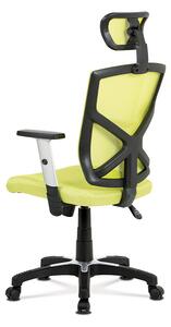 Otočná kancelářská židle v zelené barvě KA-H104 GRN