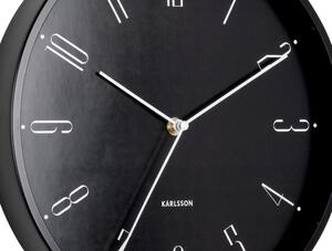 Designové nástěnné hodiny 5988BK Karlsson 30cm