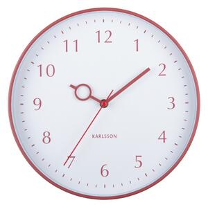 Designové nástěnné hodiny 5992RD Karlsson 30cm