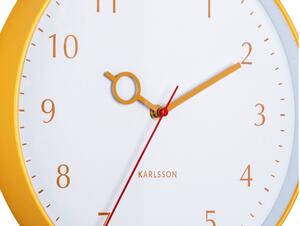 Designové nástěnné hodiny 5992YE Karlsson 30cm