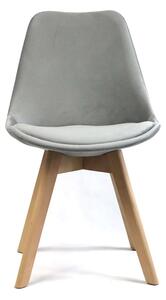 ADK Trade s.r.o. Jídelní židle Felman, světle šedá
