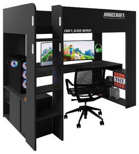VYSOKÁ POSTEL Minecraft - Vyvýšené postele