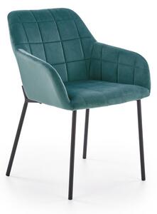 Halmar Jídelní židle K305, tmavě zelená