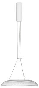 Nova Luce Bílé závěsné LED světlo Mantle 40 cm