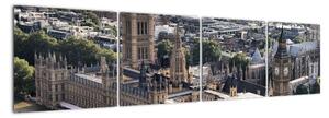 Britský parlament, obraz (160x40cm)