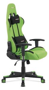 Kancelářská židle ERACER KA-F05 GRN látka zelená a černá