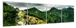 Horská cesta - obraz na stěnu (160x40cm)