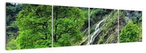 Obraz vodopádu (160x40cm)