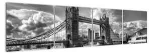 Tower Bridge - moderní obrazy (160x40cm)