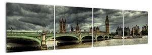 Londýnský Big Ben - obrazy (160x40cm)