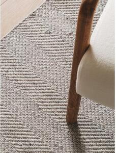Ručně tkaný vlněný koberec s třásněmi Lars