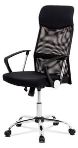 Kancelářská židle černá látka KA-E301 BK