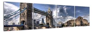 Tower Bridge - moderní obrazy (160x40cm)