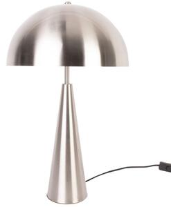 Time for home Stříbrná kovová stolní lampa Agni