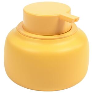 Žlutý plastový dávkovač na mýdlo Kave Home Chia