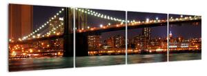 Světelný most - obraz (160x40cm)