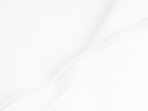 Biante Dekorační oválný ubrus Rongo RG-045 Bílý 100x140 cm