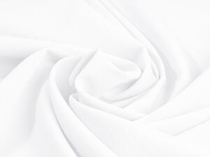 Biante Dekorační oválný ubrus Rongo RG-045 Bílý 50x100 cm
