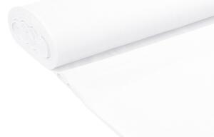 Biante Dekorační oválný ubrus Rongo RG-045 Bílý 50x100 cm