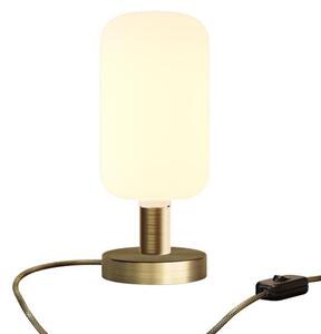 Kovová stolní lampa E27 Posaluce Metal Candy Barva: kartáčovaný bronz, Ovládání: Vypínač