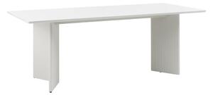 Světle šedý jídelní stůl 90x200 cm Palma – Unique Furniture