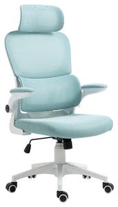 OTOČNÁ ŽIDLE, modrá, bílá Xora - Otočné židle