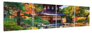 Japonská zahrada - obraz (160x40cm)