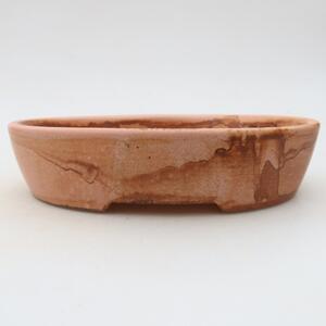 E-bonsai Keramická bonsai miska 17 x 14 x 4 cm růžová