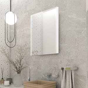 Zrcadlo do koupelny 50x70 s osvětlením po stranách NIMCO ZP 9001