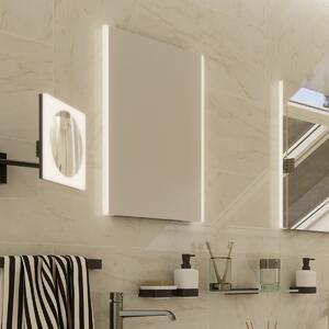 Zrcadlo do koupelny 80x70 s osvětlením po stranách NIMCO ZP 9003