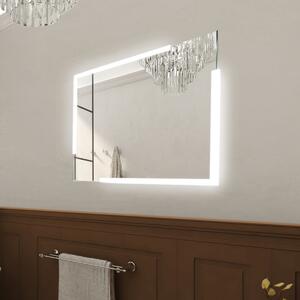 Zrcadlo do koupelny 60x80 s osvětlením v rozích NIMCO ZP 14002