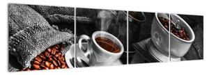 Mlýnek na kávu - obraz (160x40cm)