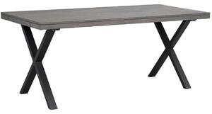 Tmavě hnědý dubový jídelní stůl ROWICO BROOKLYN II. 170 x 95 cm