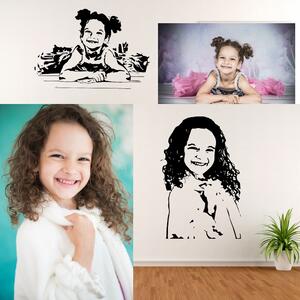 Samolepka z fotografie - vinylová samolepka na zeď - 100x50cm