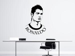 Cristiano Ronaldo - Samolepka na zeď - 100x68cm