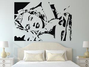 Marilyn Monroe - Samolepka na zeď - 100x67cm