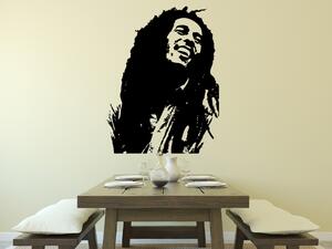 Bob Marley - Samolepka na zeď - 100x77cm