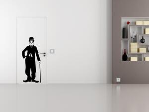 Charlie Chaplin 1 - Samolepka na zeď - 160x67cm