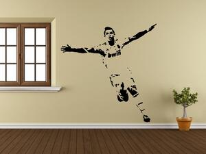 Cristiano Ronaldo 2 - Samolepka na zeď - 100x97cm